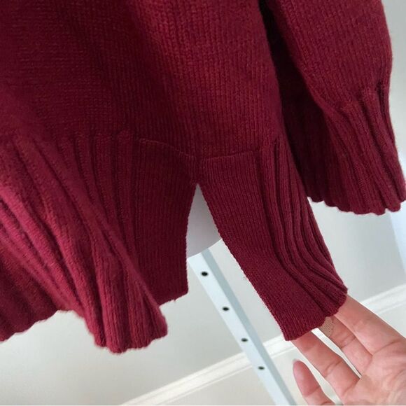 NWT Eileen Fisher Merino Wool V-Neck Box Top Sweater size Medium - Picture 5 of 9